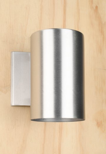 Nickel Single Directional Down Light Wall Sconce (Larger)
