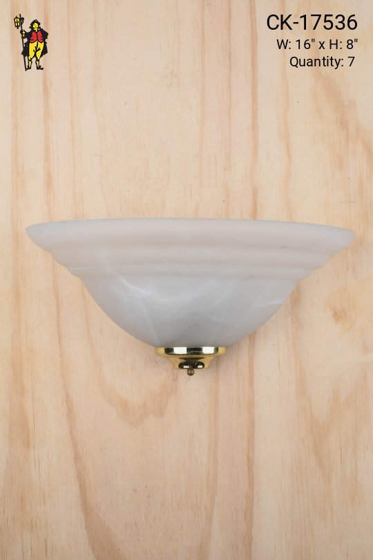 Simple Glass Pocket Wall Sconce