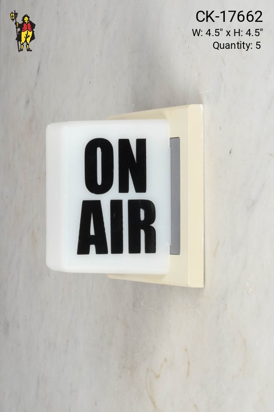 Small "On Air" Wall Light