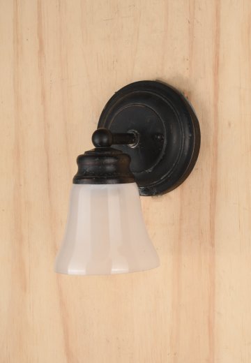 Simple Bronze Distressed Down Light Wall Sconce