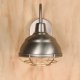 Nickel Down Light Wall Sconce w/Cage #0