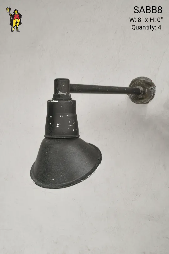Eight Inch Straight Arm Billboard Light