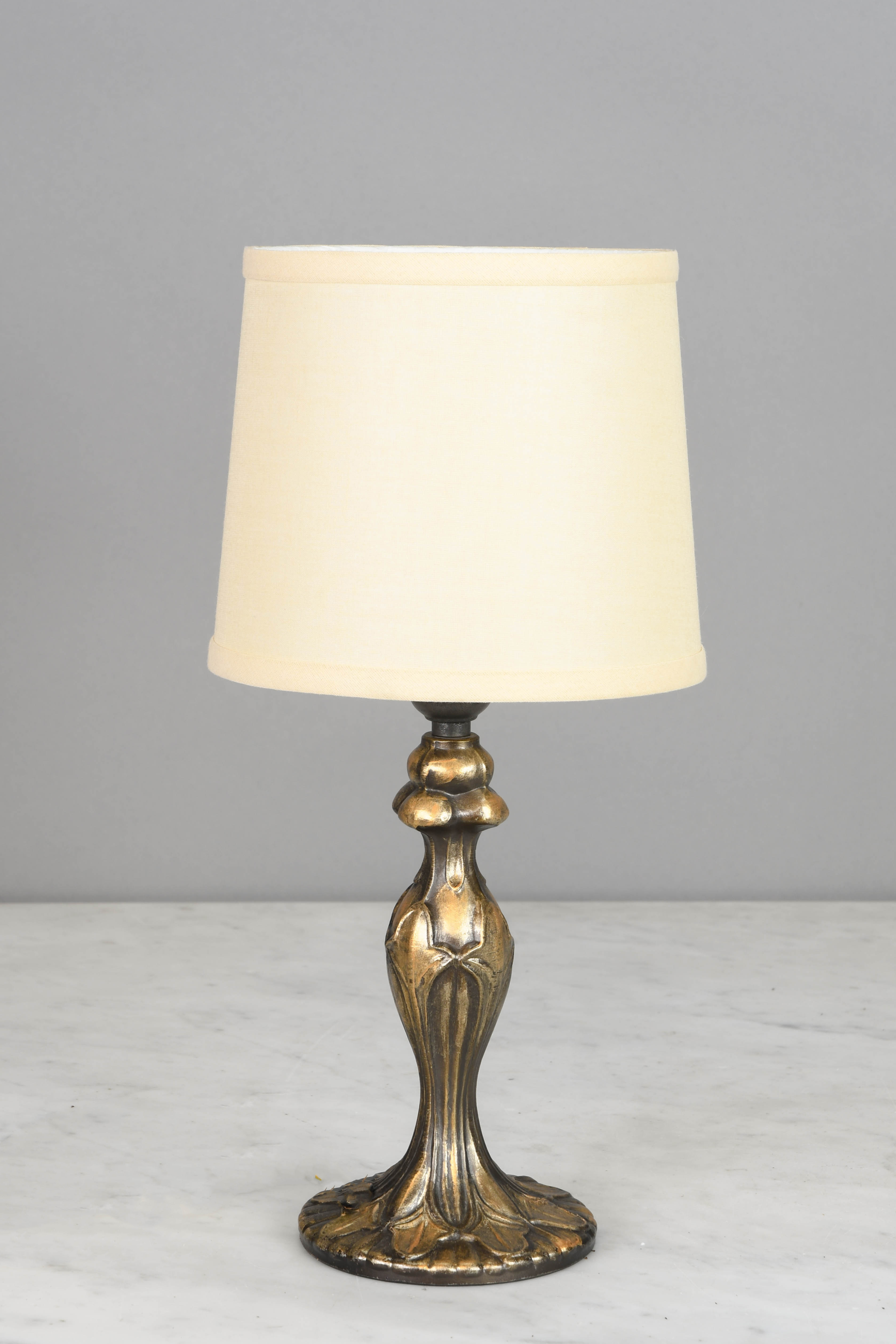 Antique Brass Plug In Cafe Table Lamp Cafe Table Lamps Collection