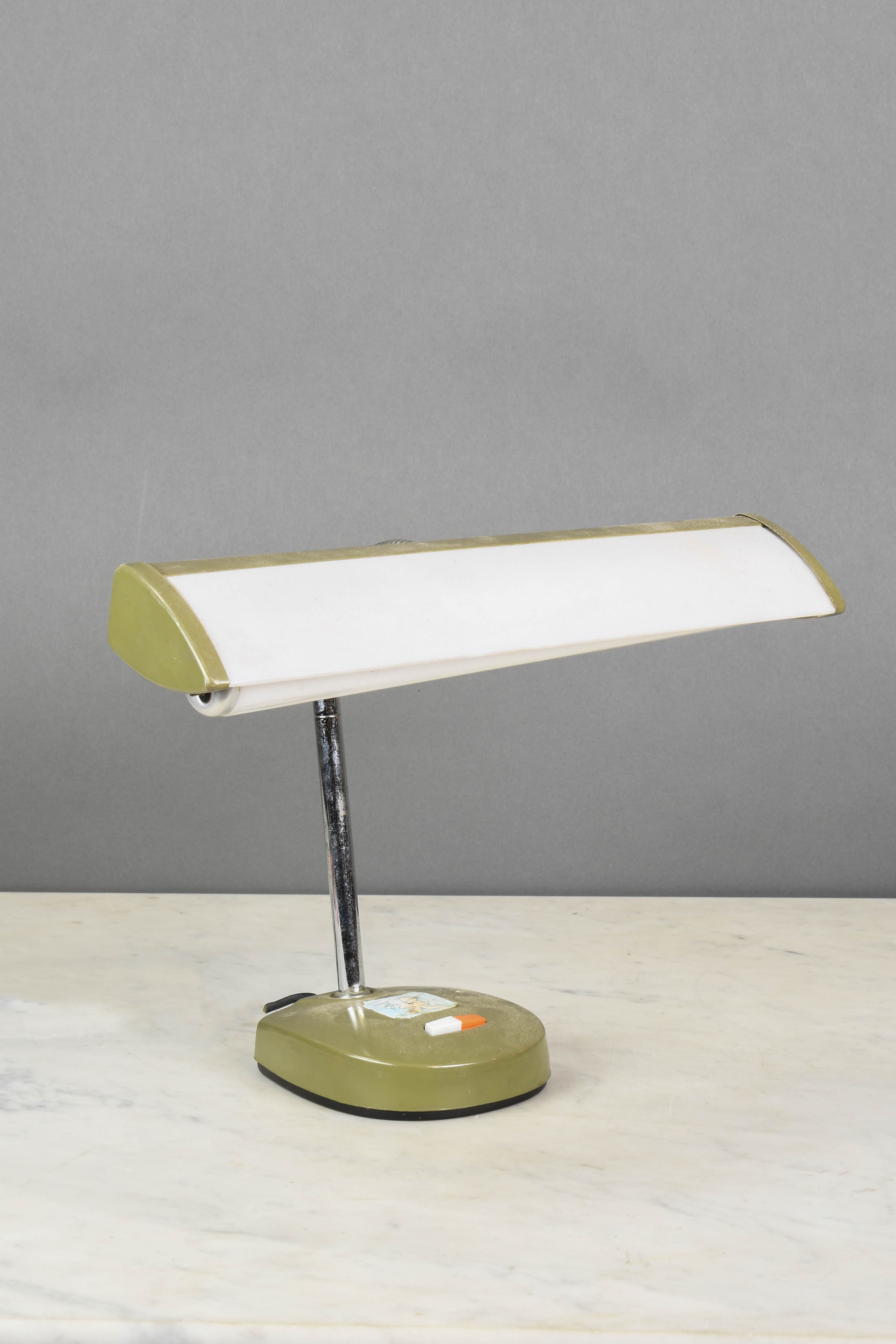 Green & White Fluorescent Desk Lamp Desk Lamps Collection City