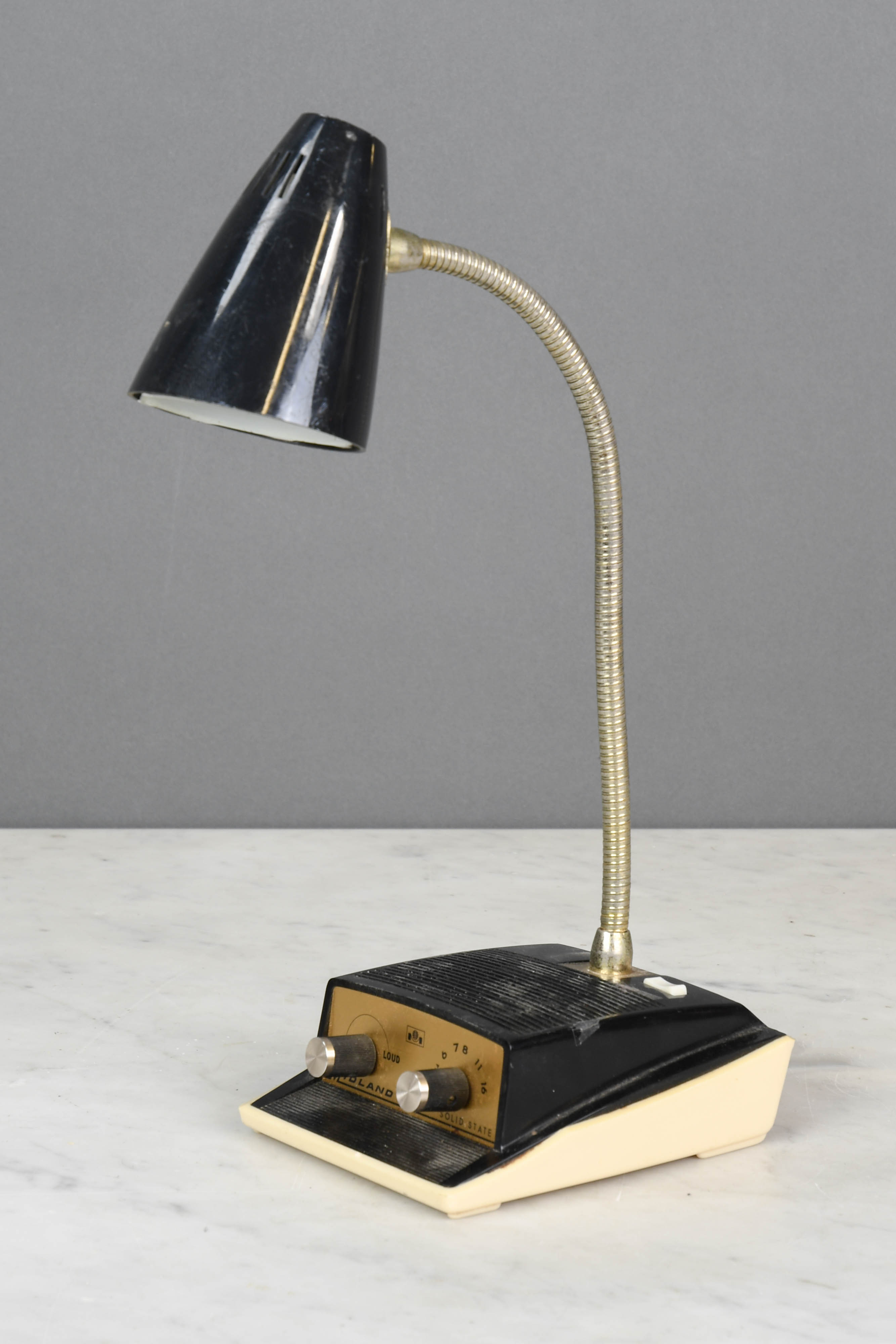 Black Single Light Radio Desk Lamp Desk Lamps Collection City