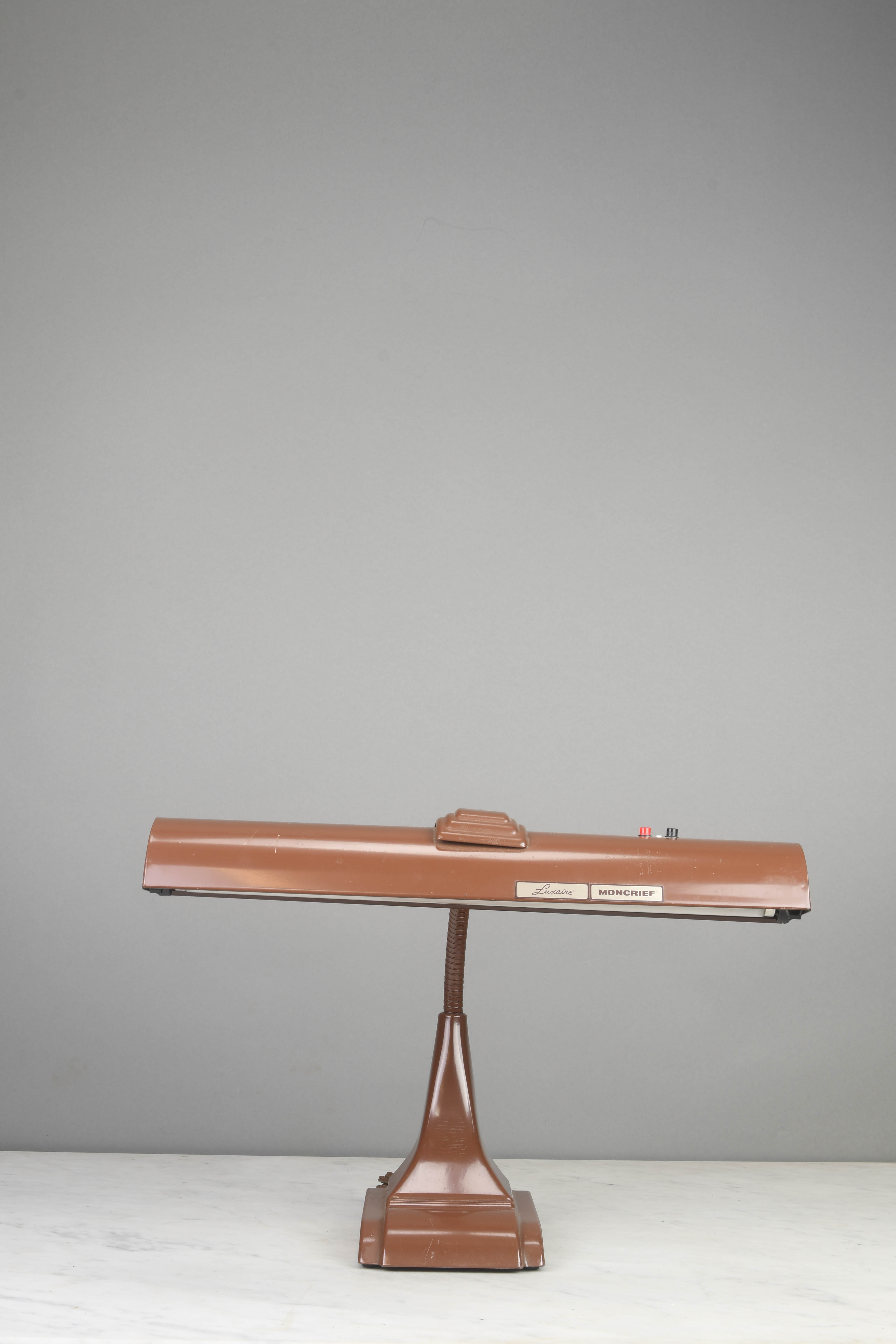 Brown Fluorecent Adjustable Desk Lamp Desk Lamps Collection City