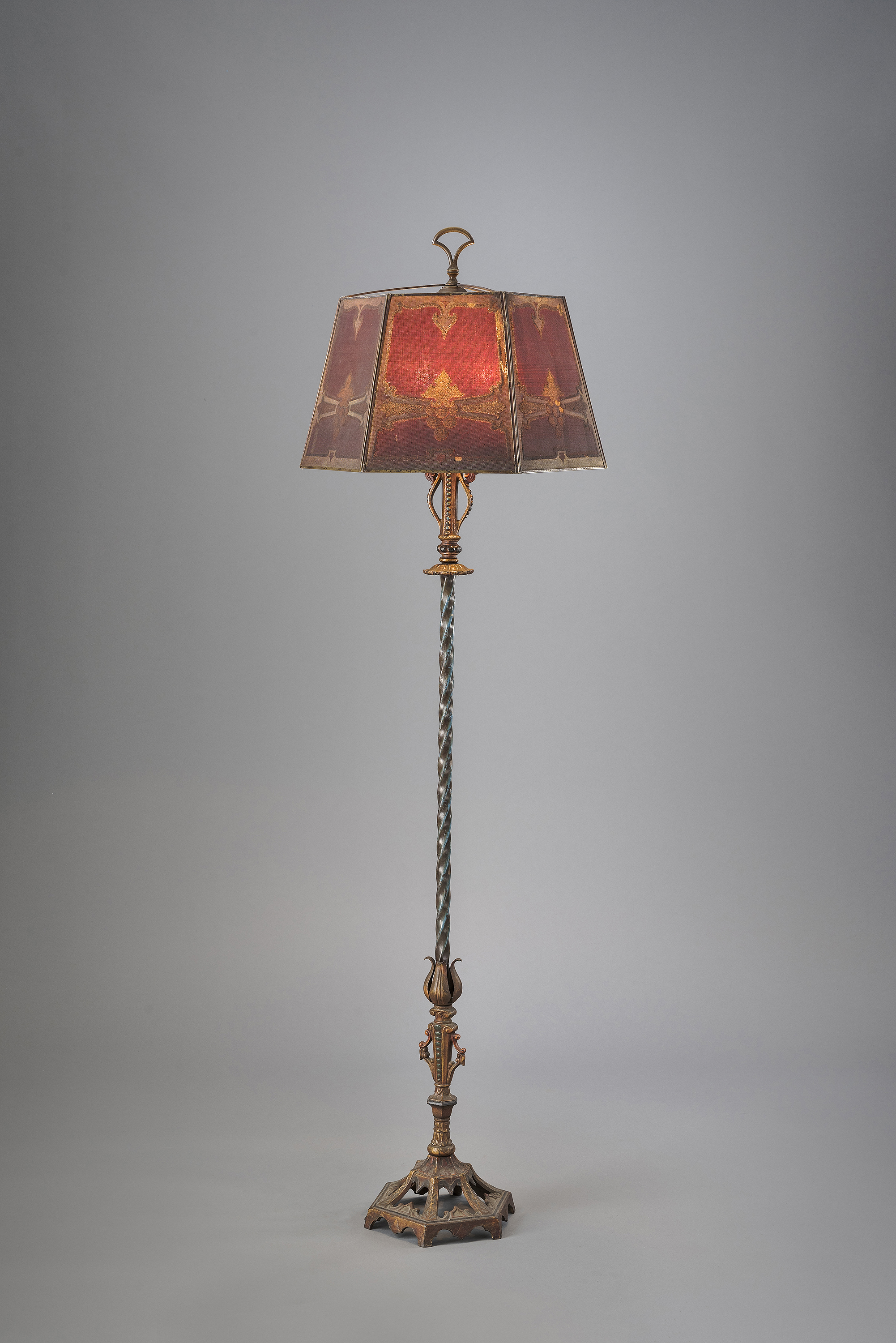 フロアスタンド Antique. Lamp shade 61i8XgxFsuL._UF894,1000_QL80_.jpg