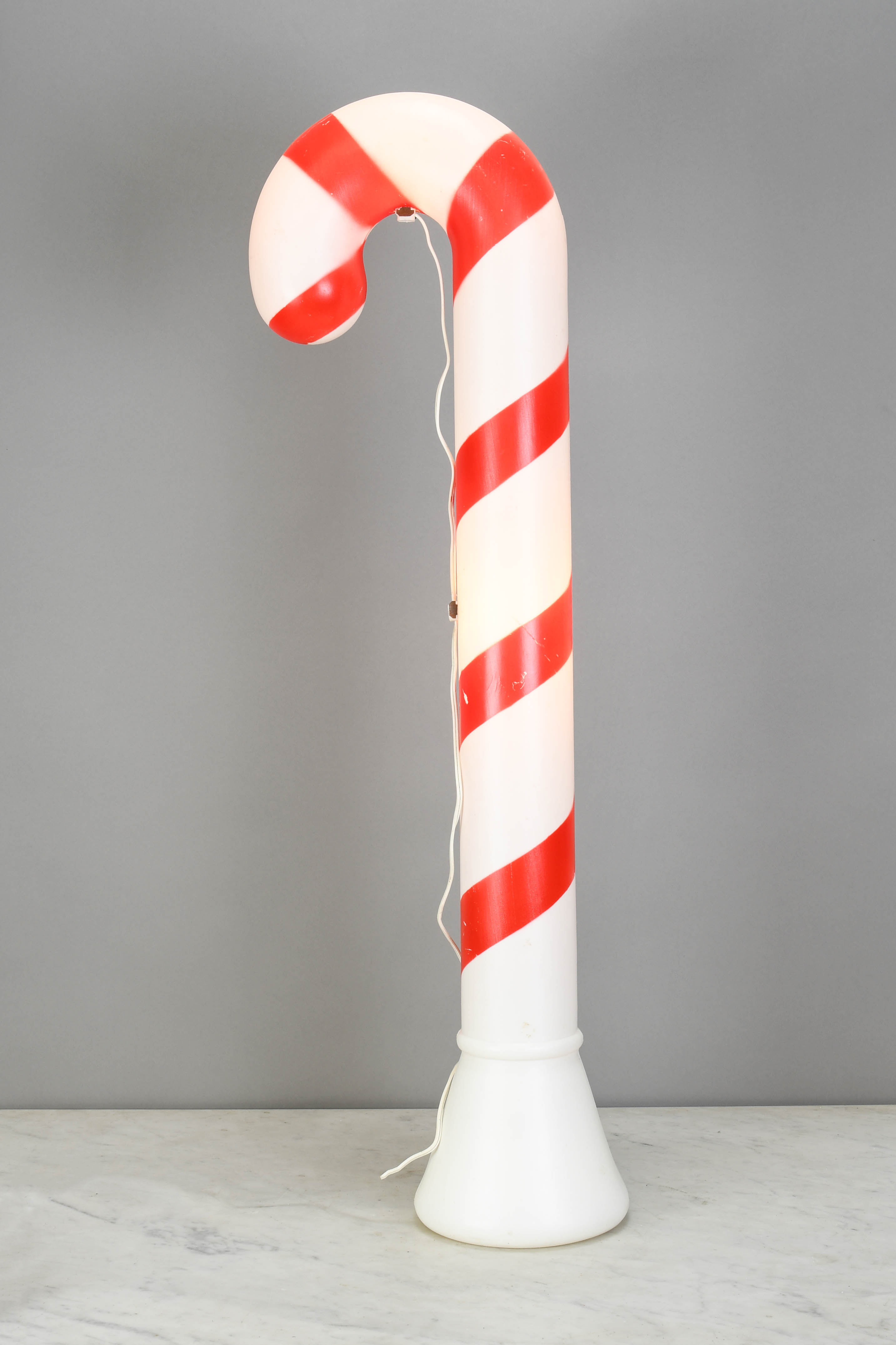 39" Plastic Light Up Candy Cane Floor Lamps Collection City