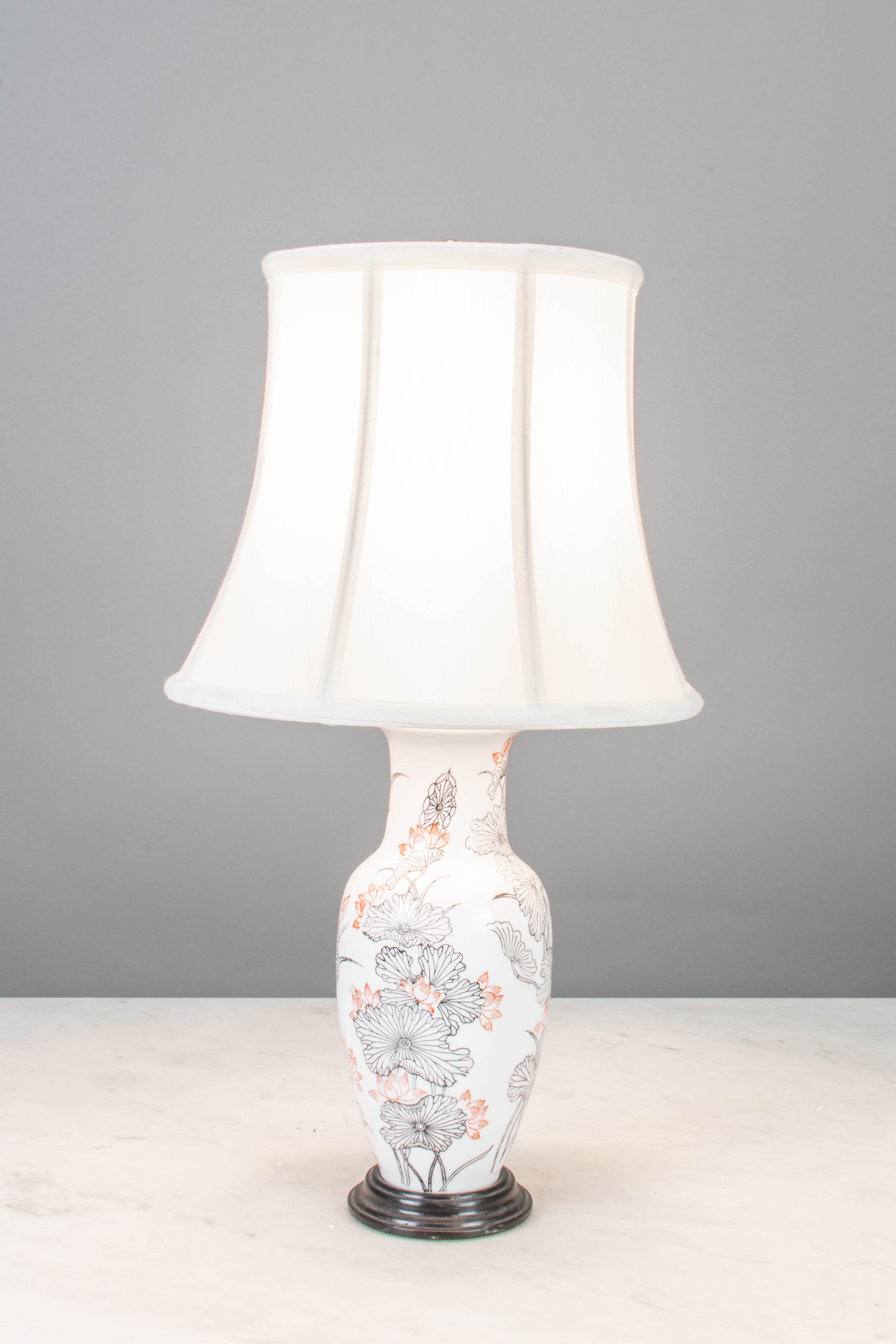 Traditional Painted Ceramic Table Lamp Table Lamps Collection