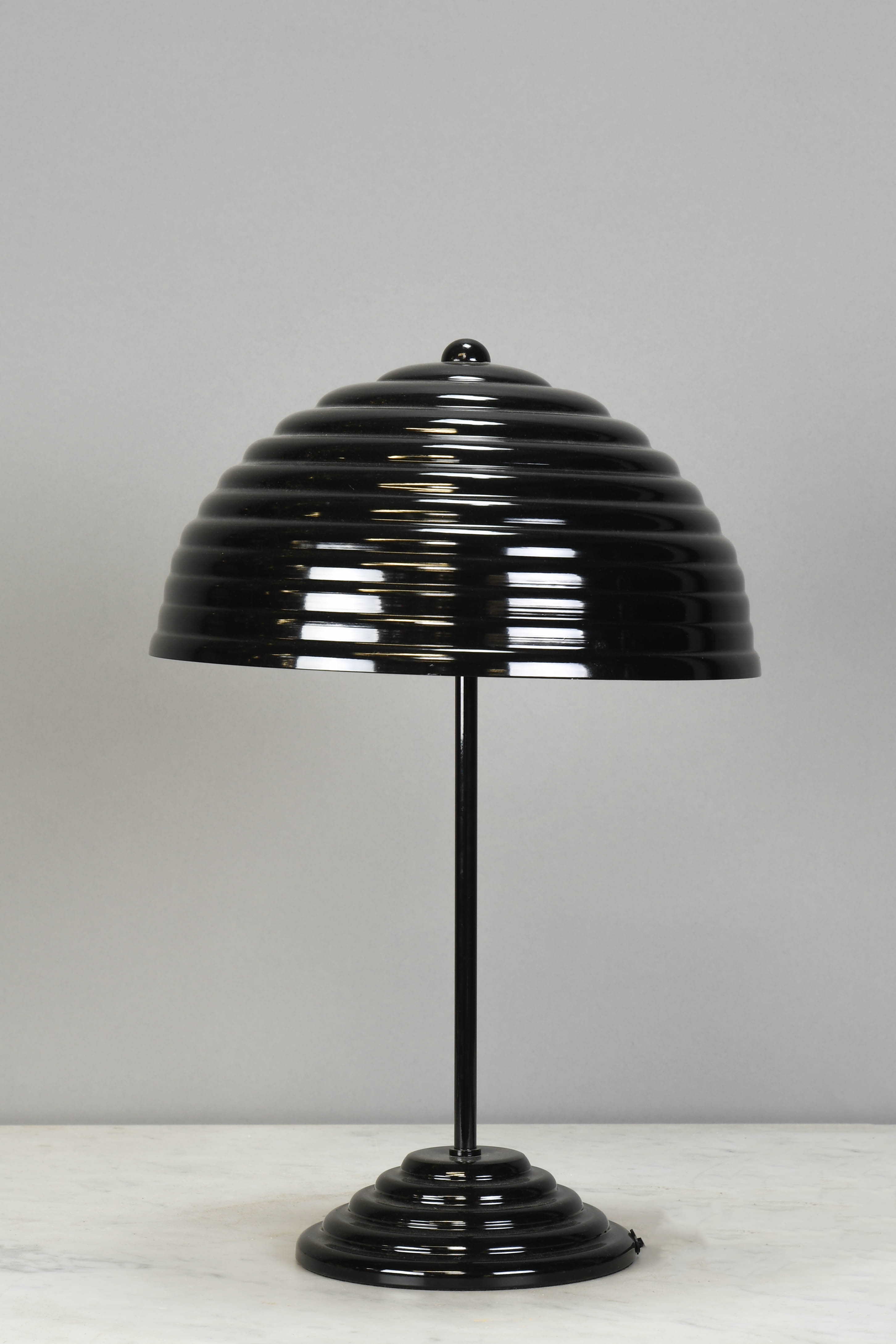 Black Step Shaded Table Lamp Table Lamps Collection City