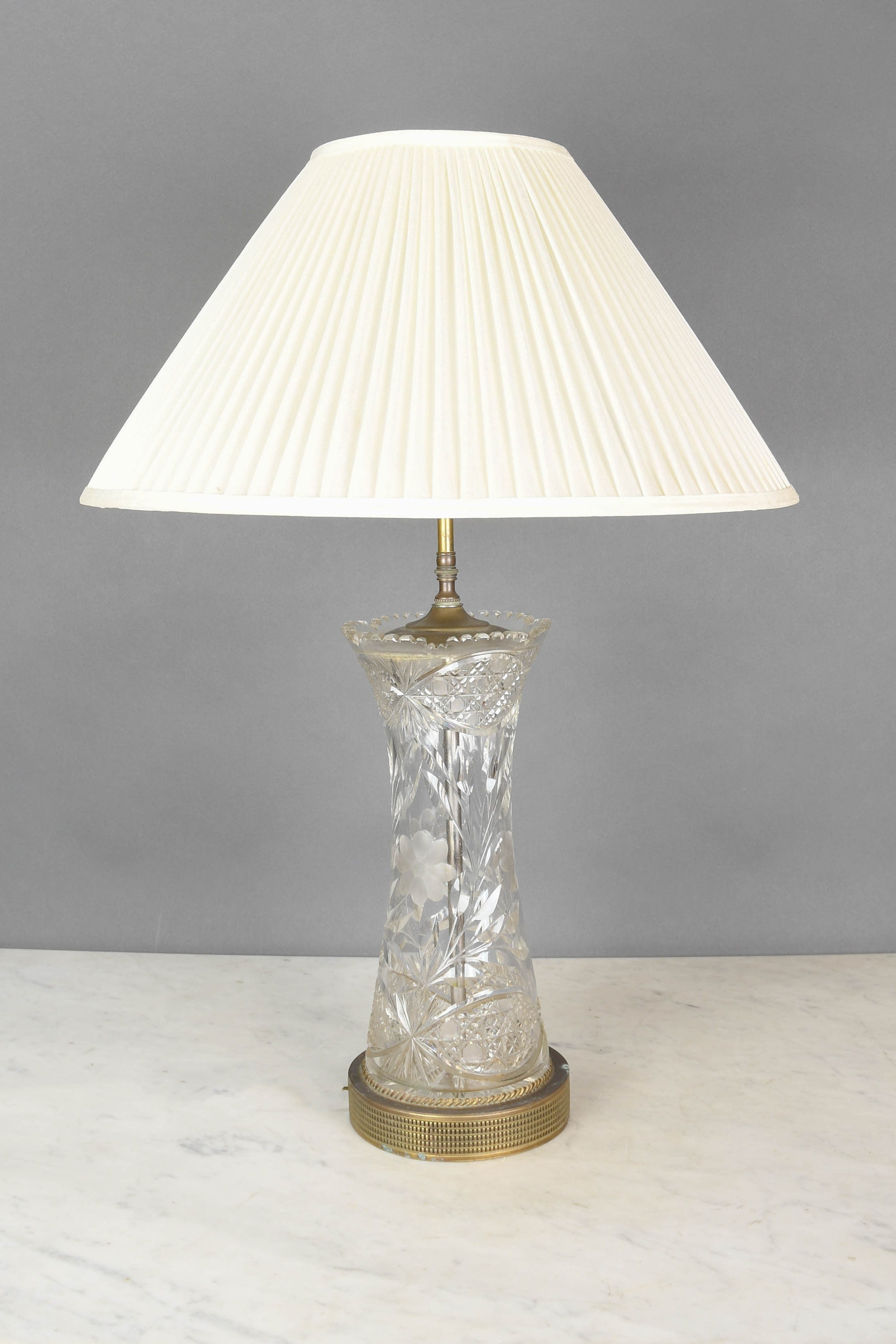 Crystal & Brass Table Lamp | Table Lamps | Collection | City 