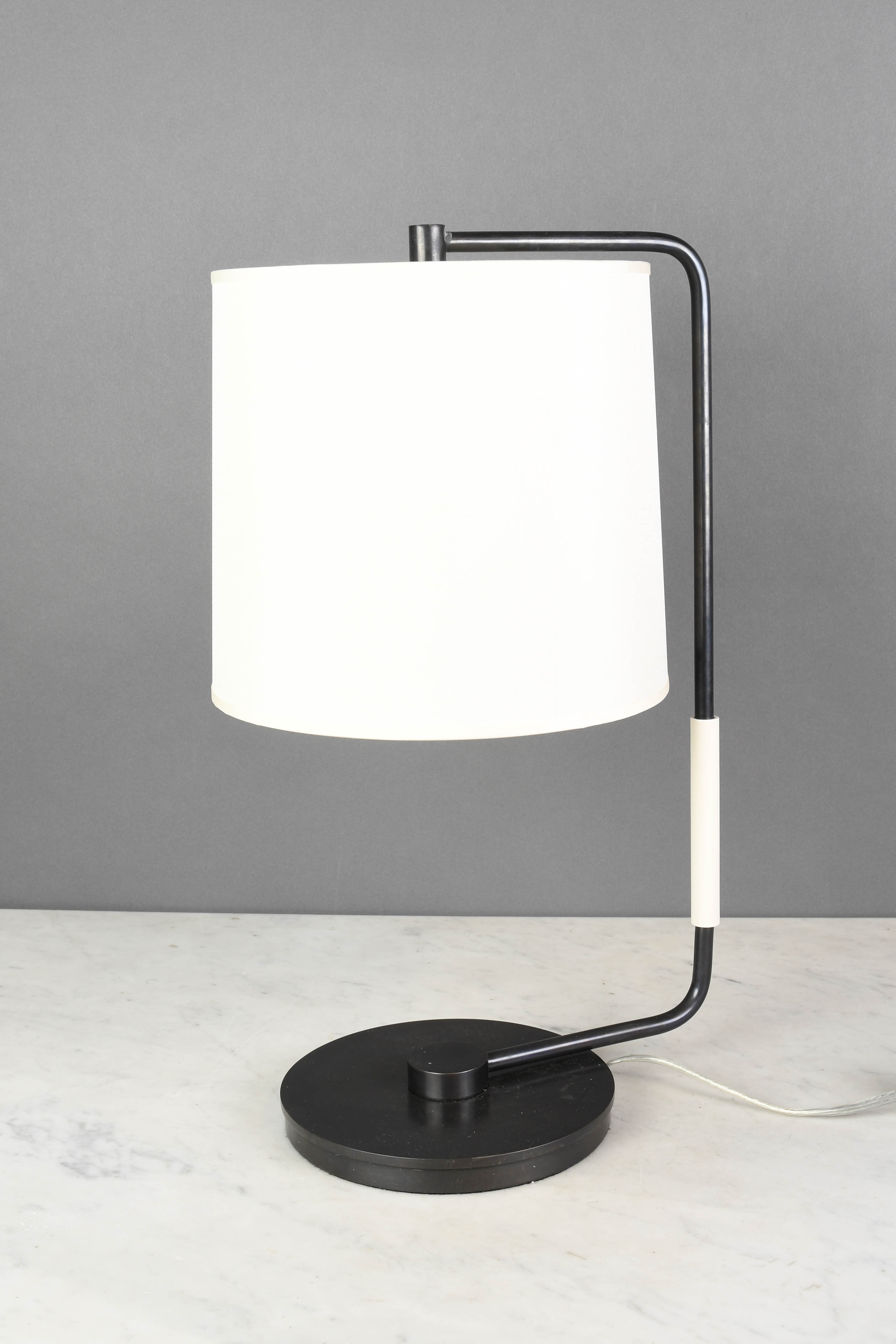 Black Modern Desk Lamp Table Lamps Collection City Knickerbocker Lighting Rentals 9003