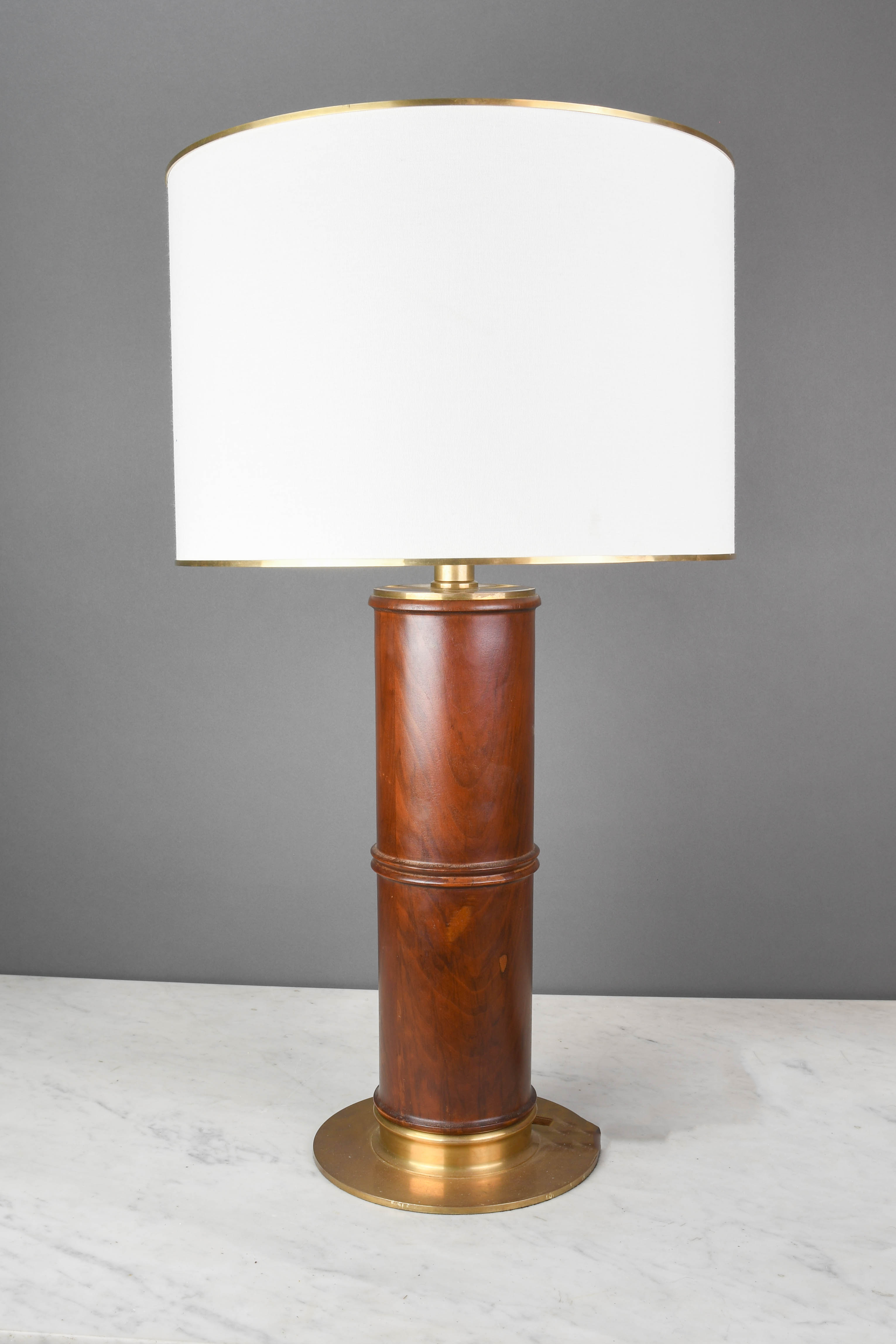 Wood & Brass Formal Table Lamp | Table Lamps | Collection | City ...