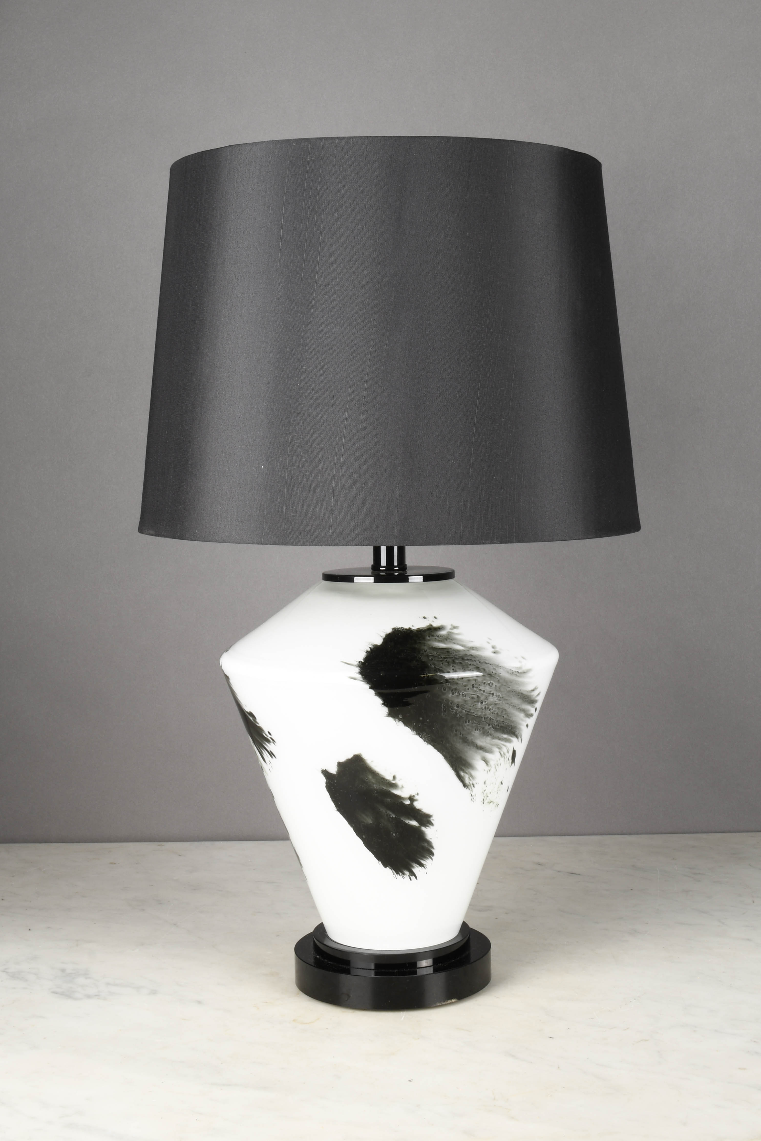 Contemporary Black &amp; White Table Lamp | Table Lamps | Collection | City ...