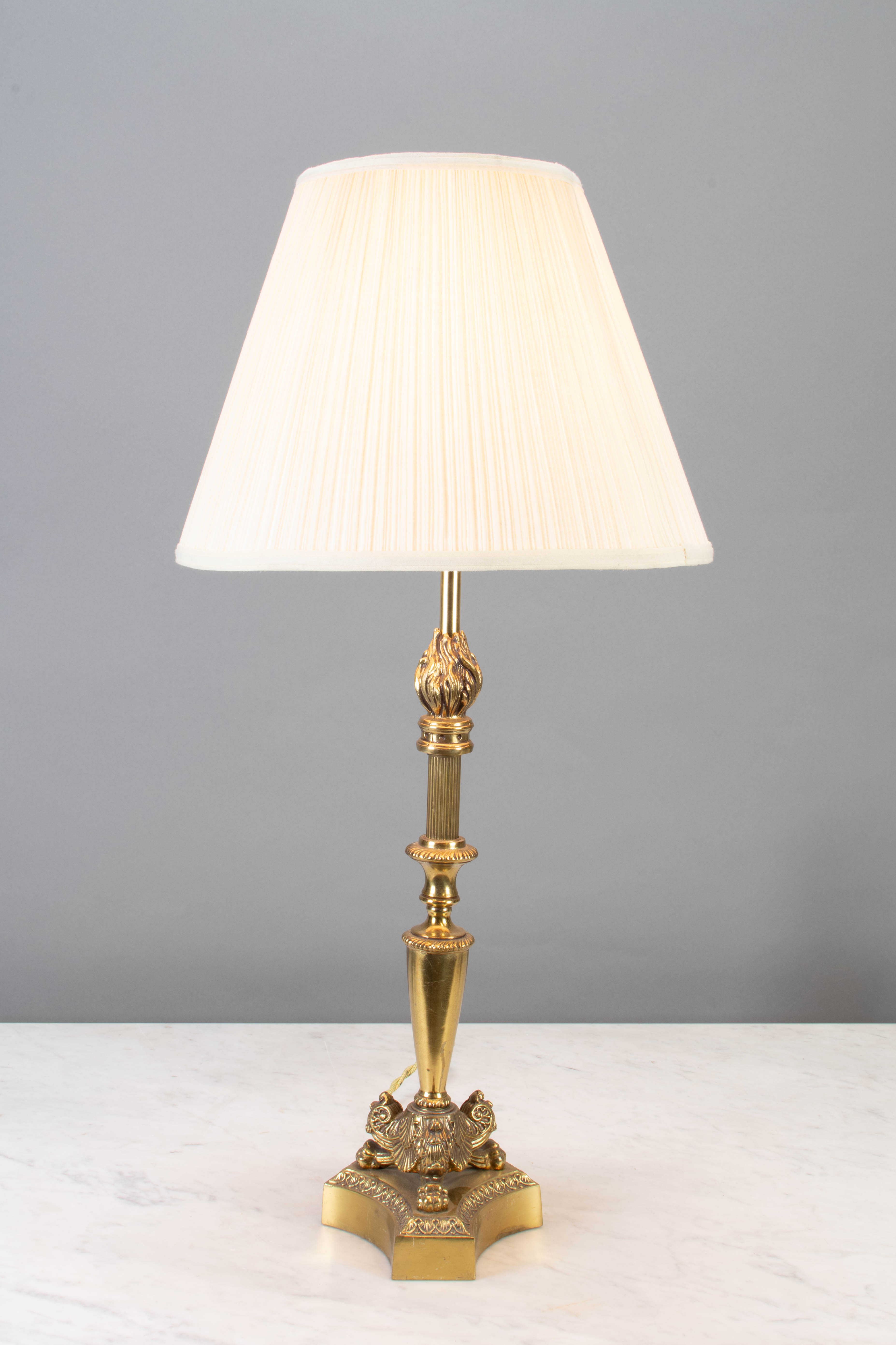 Polished Brass Table Lamp Table Lamps Collection City Knickerbocker Lighting Rentals