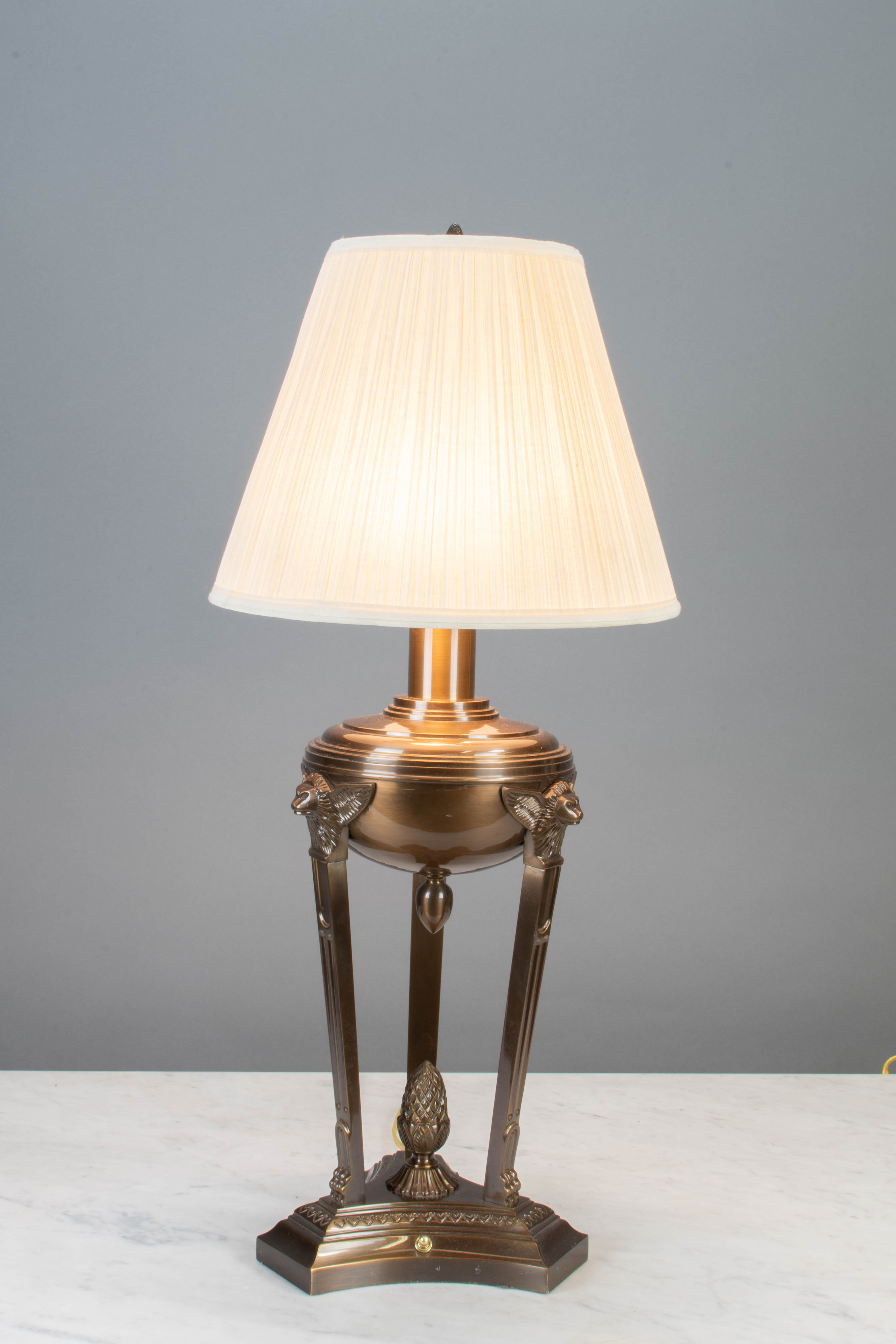 Bronze Federal Table Lamp | Table Lamps | Collection | City ...