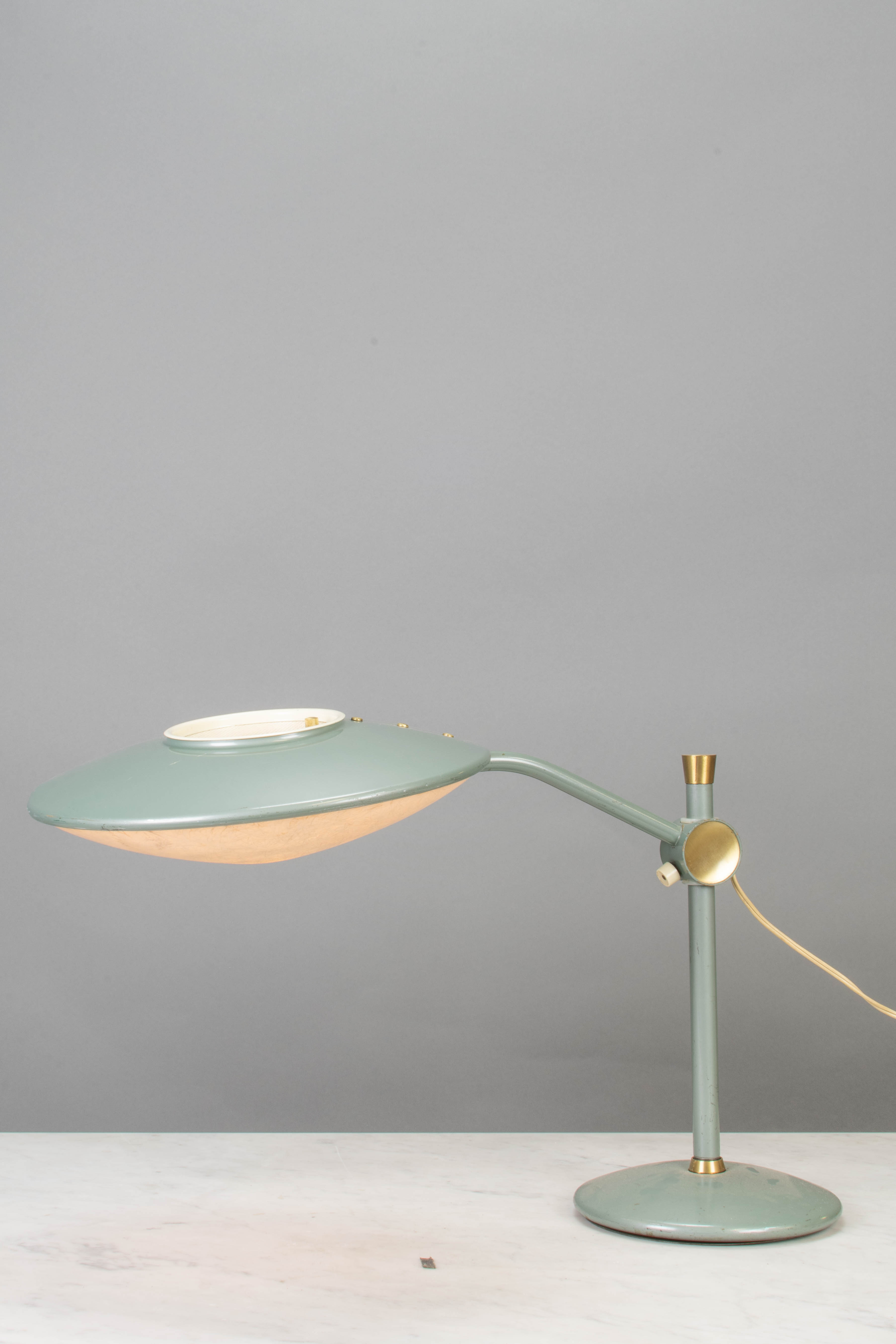 Mid Century Green Table Lamp Table Lamps Collection City