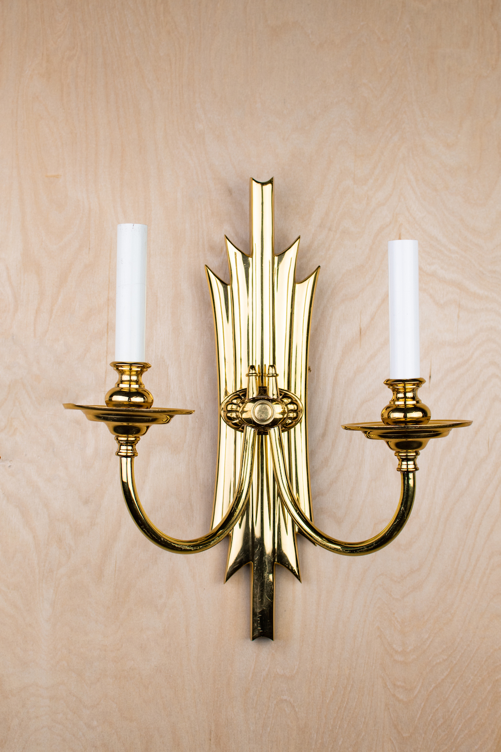 Two Candle Art Deco Wall Sconce | Wall Lights | Collection