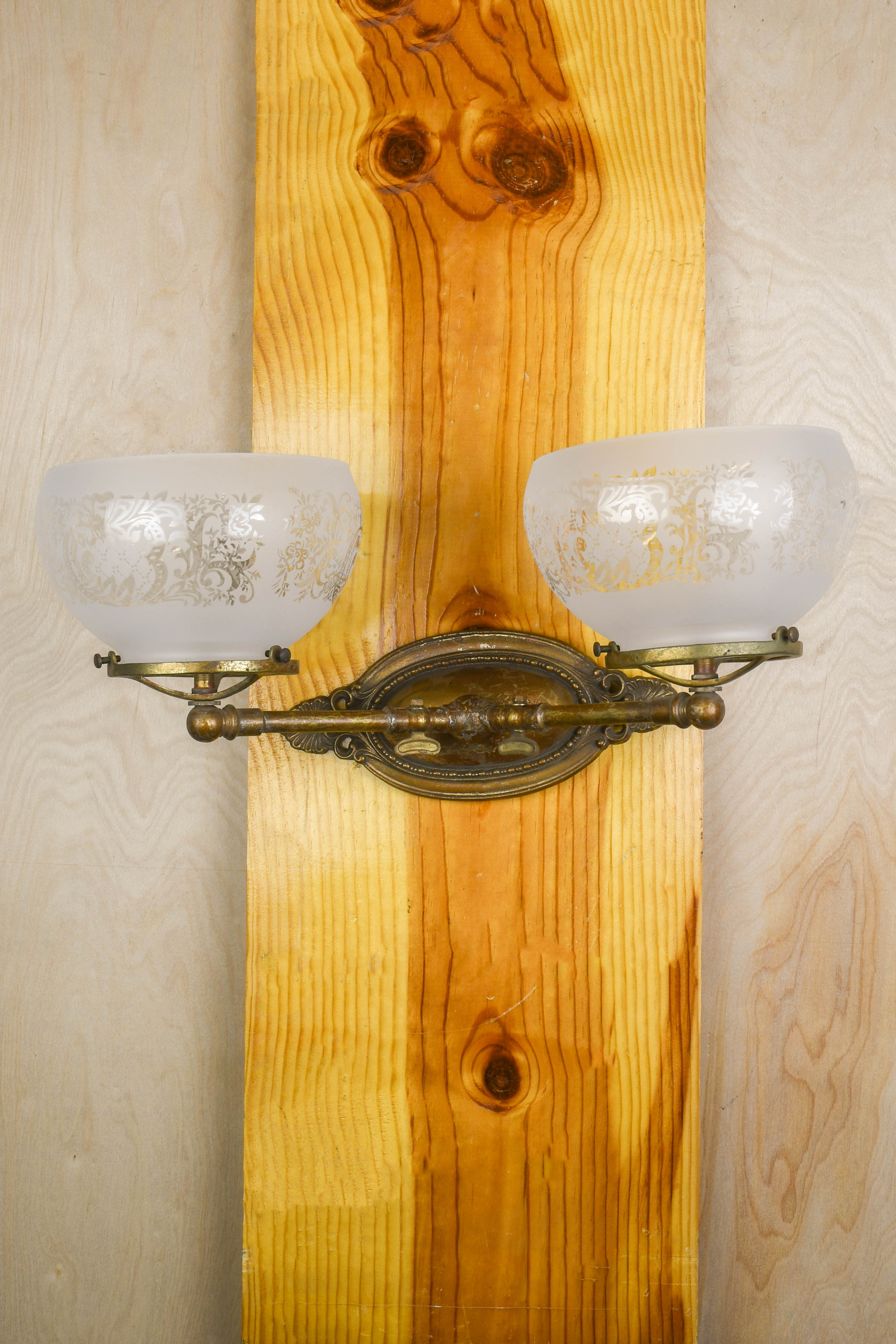 Authentic Two Light Gaslight Wall Sconce | Wall Lights | Collection ...