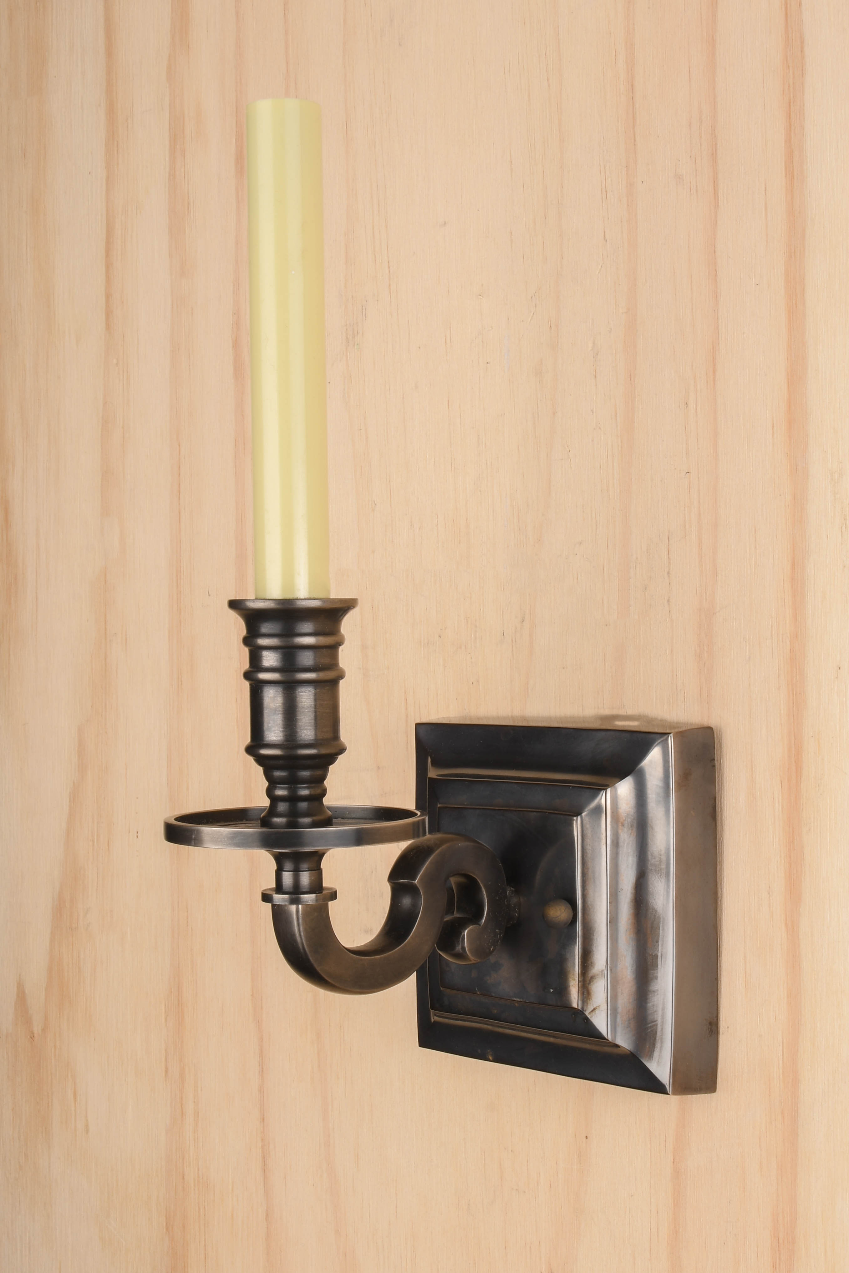 Bronze Single Candle Wall Sconce | Wall Lights | Collection | City