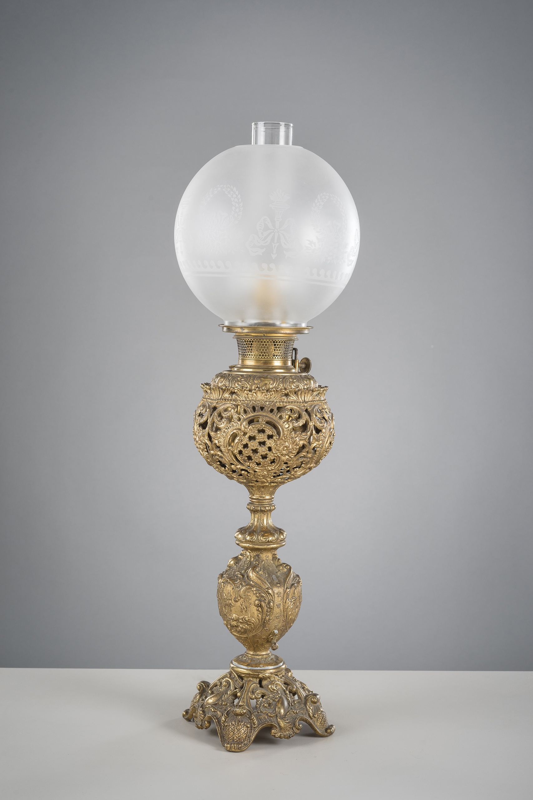 Column Banquet Oil Lamp Table Lamps Collection City Knickerbocker