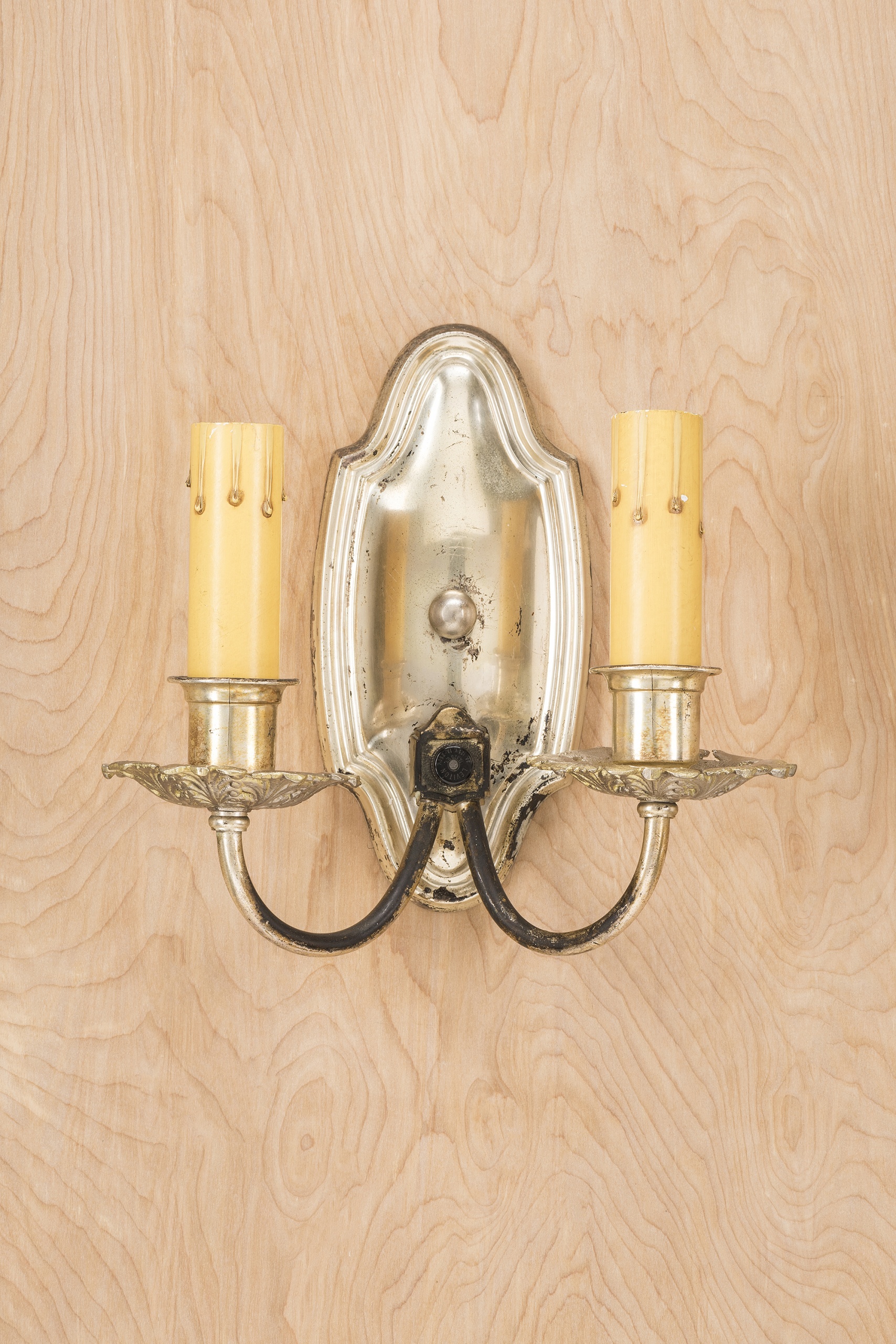 Traditional Two Candle Wall Sconce Wall Lights Collection City Knickerbocker Lighting