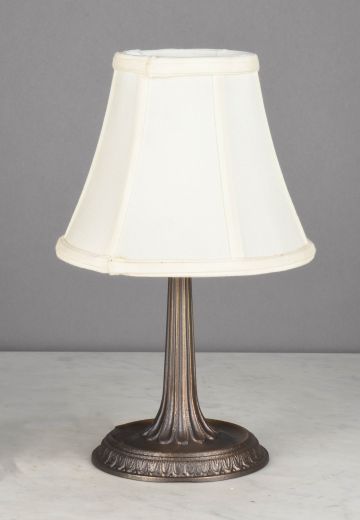 Bronze Plug In Cafe Table Lamp