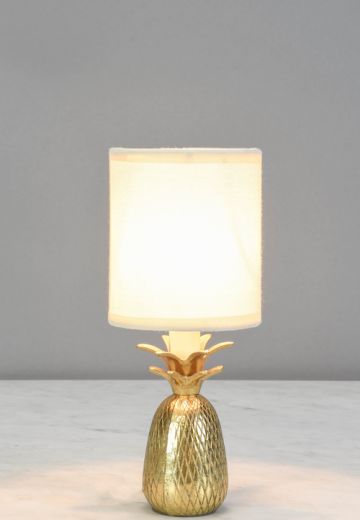 Pineapple Plug In Cafe Table Lamp