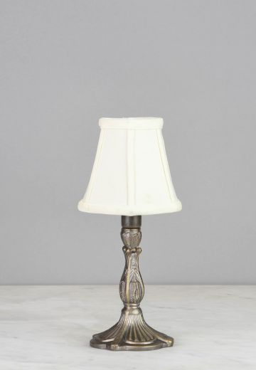 Bronze Plug In Cafe Table Lamp - Candelabra