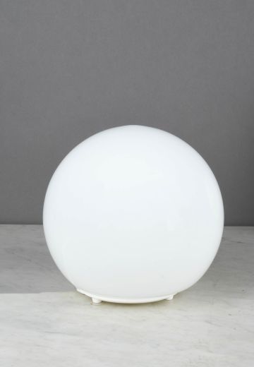 10" Glass Globe Plug In Cafe Table Lamp - Edison