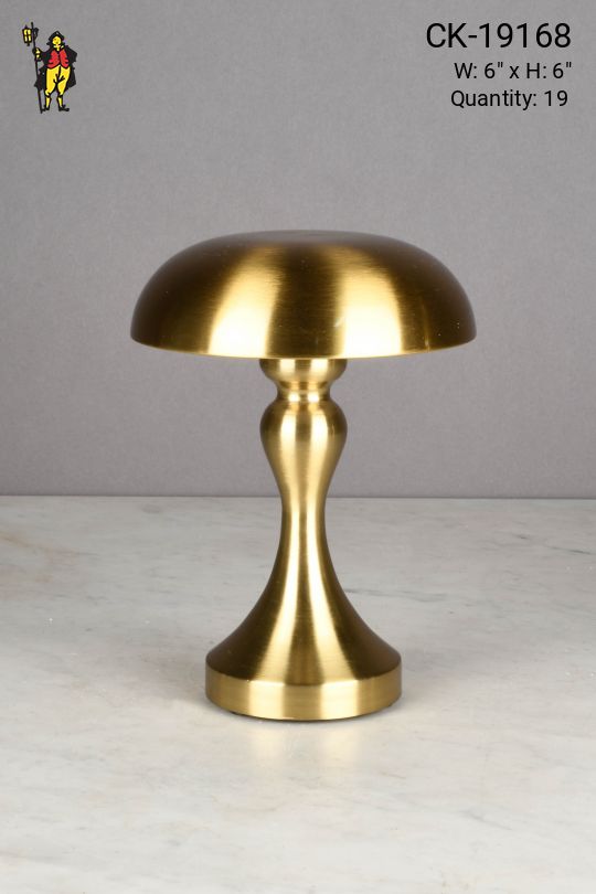 Brass Rechargeable LED Table Lamp
