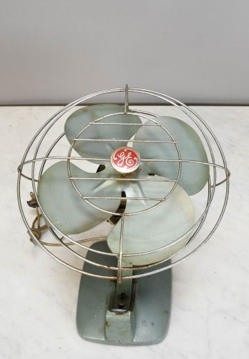 Mid Century Wall Mount Fan