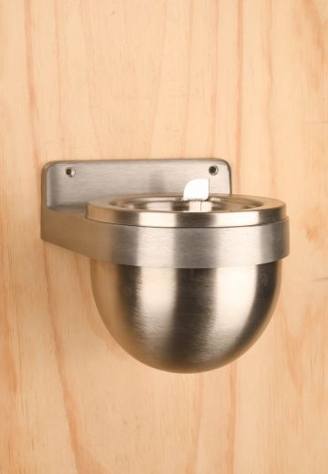 Nickel Wall Mounted Ash Tray
