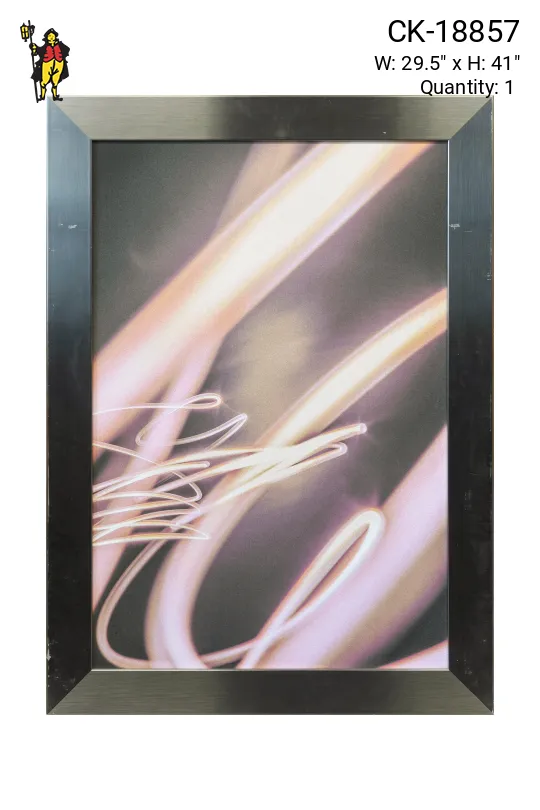 Framed Cleared Abstract Minimalist Print