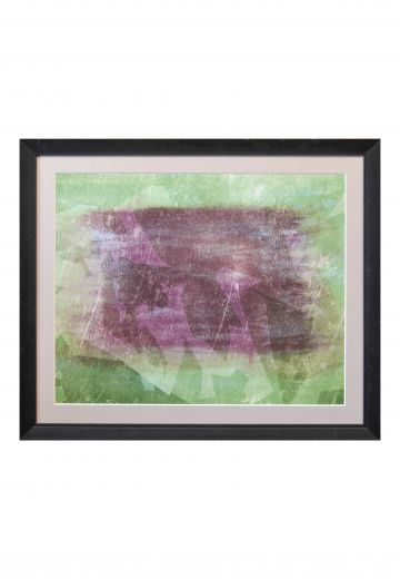 Framed Cleared Contemporary Abstract Painting Print
