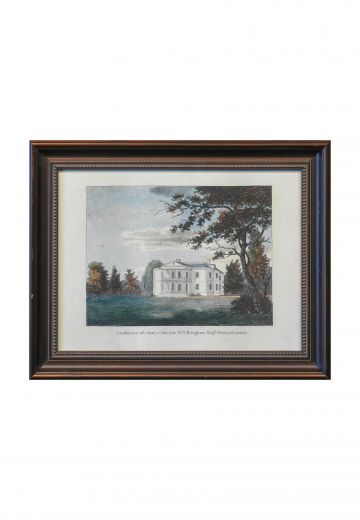 Framed Cleared Grand Estate Lithograph
