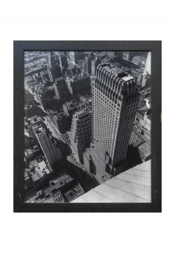 Framed Black & White Architectural Photograph