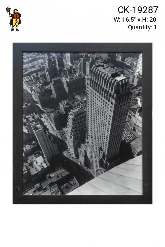 Framed Cleared Black & White Architectural Photograph