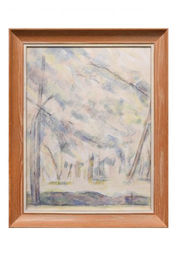 Framed Impressionist Nature Print