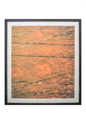 Framed Cleared Mid Century Modern Abstract Print - 4