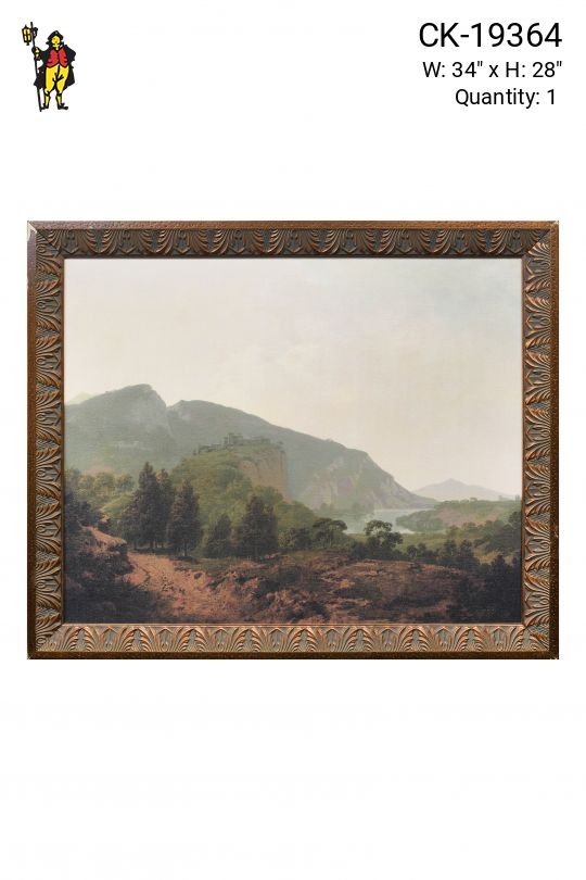 Wooden Framed Cleared Abstract Realism Painting - 3