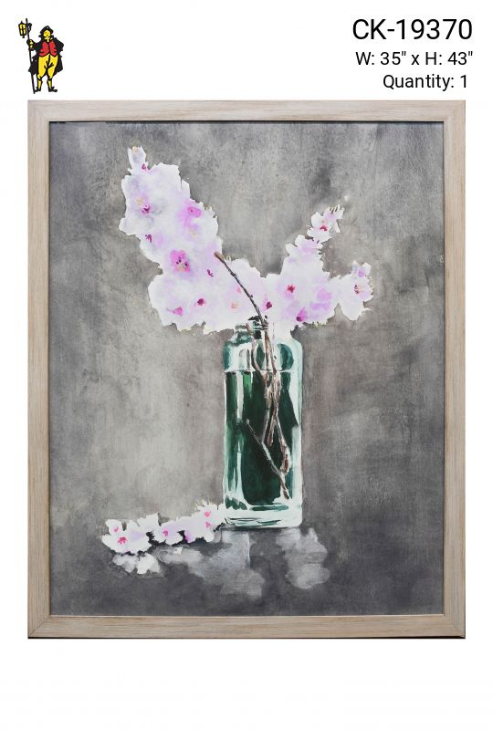 Framed Cleared Orchid Watercolor