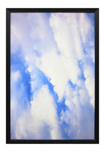 Framed Minimalist Cloud Photograph