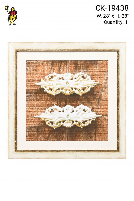 Framed Cleared Rococo Inspired Photograph