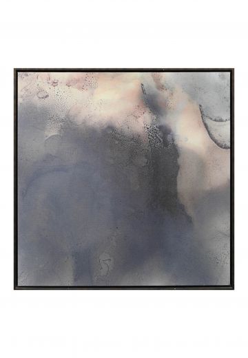 Framed Cleared Abstract Painting