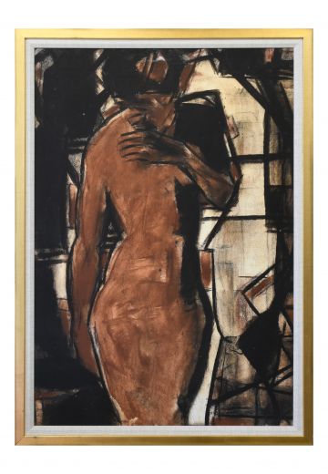 Gold Framed Cleared Sun Bather