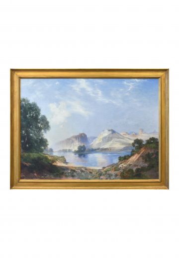Gold Framed Cleared On The Banks of Green River