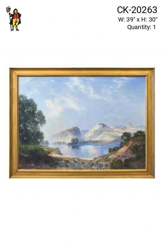 Gold Framed Cleared On The Banks of Green River