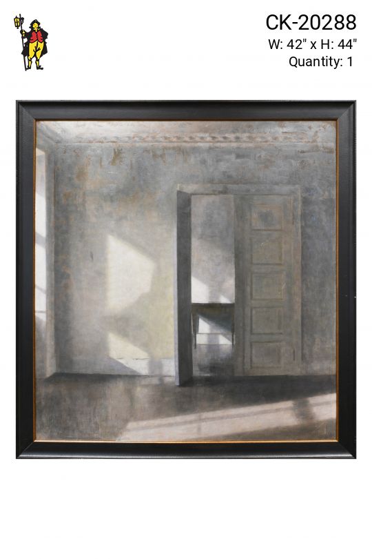 Framed Cleared Interior Upstairs Morning Print