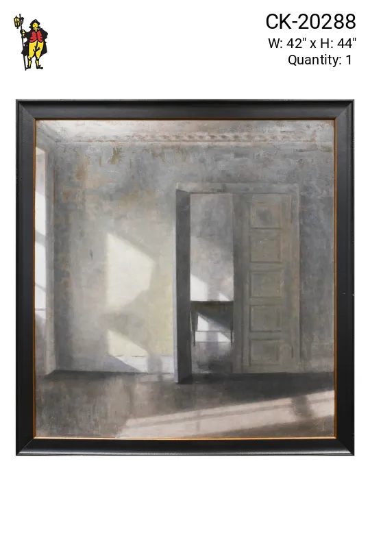 Framed Cleared Interior Upstairs Morning Print